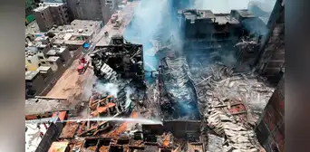 Incendio en Cercado de Lima: bomberos alcanzan 72 horas de lucha continua contra el fuego