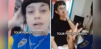 Presa revela su experiencia en la cárcel durante tour viral en TikTok y genera polémica: "Todo lindo, todo hermoso" Presa revela su experiencia en la cárcel durante tour viral en TikTok y genera polémica: "Todo lindo, todo hermoso"