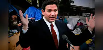Muy malas noticias para homeless en Florida: Ley Ron DeSantis firmó para prohibir que personas duerman en lugares públicos