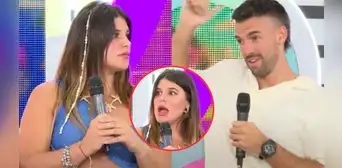 Macarena Vélez asegura que ex de 'Nena' Cubillas es su pareja, pero él la corrige en vivo: "Quiso decir pareja de baile" Macarena Vélez asegura que ex de 'Nena' Cubillas es su pareja, pero él la corrige en vivo: "Quiso decir pareja de baile"