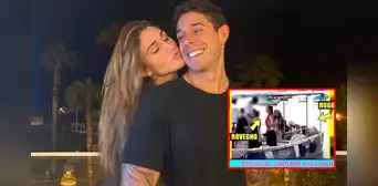 Hugo García y Alessia Rovegno fueron ampayados juntos: ‘Amor y fuego’ expuso imágenes de ambos en la playa