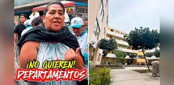 Afectados por el incendio en Cercado de Lima rechazan departamentos de Rafael López Aliaga: "Nuestra vida es acá"