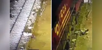 Hombre se salva de morir tras ser arrollado por tren mientras dormía en riel, en Huaycán