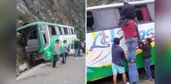 Tragedia en Trujillo: 3 muertos y 11 heridos por despiste de bus en Vía de Evitamiento de Otuzco Tragedia en Trujillo: 3 muertos y 11 heridos por despiste de bus en Vía de Evitamiento de Otuzco
