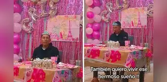 Peruano celebra cumpleaños con temática de Barbie y es furor en redes: "Tú puedes ser lo que quieras ser" Peruano celebra cumpleaños con temática de Barbie y es furor en redes: "Tú puedes ser lo que quieras ser"