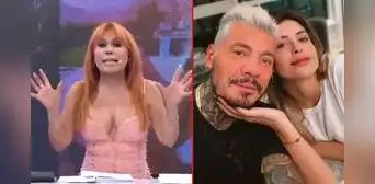 Magaly Medina cuestiona la relación de Milett Figueroa y Marcelo Tinelli: “Siguen su novela forzada”