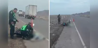 Motociclista muere tras accidente en la Panamericana Sur, en Ica: acompañante fue trasladada al hospital de Nazca
