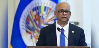 Albert Ramdin, canciller de Surinam, asume como nuevo secretario general de la OEA Albert Ramdin, canciller de Surinam, asume como nuevo secretario general de la OEA
