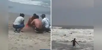 Tragedia en el mar: dos jóvenes mueren ahogados en playa Venecia, pese a intento de rescate de bañistas Tragedia en el mar: dos jóvenes mueren ahogados en playa Venecia, pese a intento de rescate de bañistas