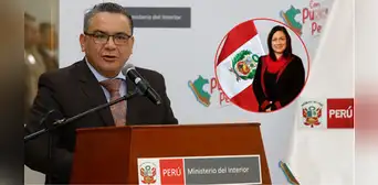 Ministro Santiváñez mintió al dar un nombre falso de jefa de prensa tras filtración de reportaje: ella se retira molesta del set
