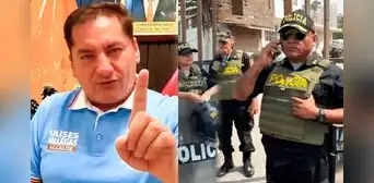 Comas: alcalde es impedido de ingresar a inauguración de colegio Bicentenario pese a estar invitado Comas: alcalde es impedido de ingresar a inauguración de colegio Bicentenario pese a estar invitado