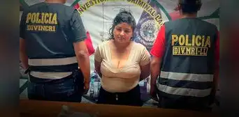 Detienen a alias 'Thalia', coautora de la explosión en el Ministerio Público de Trujillo y miembro de 'Los Pulpos'