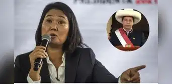Keiko Fujimori insiste en el falso fraude de las elecciones 2021 que perdió contra Pedro Castillo tras casi cuatro años Keiko Fujimori insiste en el falso fraude de las elecciones 2021 que perdió contra Pedro Castillo tras casi cuatro años