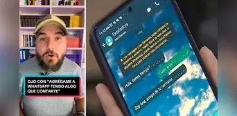 ¿Qué hacer si un número telefónico desconocido te llama y te pide que lo agregues a WhatsApp?