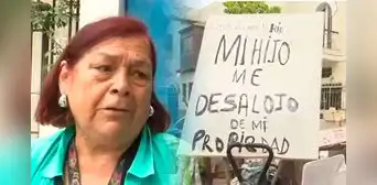 Mujer de 81 años es desalojada por su hijo en Jesús María y pasa la noche en la calle: "No tengo a dónde ir" Mujer de 81 años es desalojada por su hijo en Jesús María y pasa la noche en la calle: "No tengo a dónde ir"