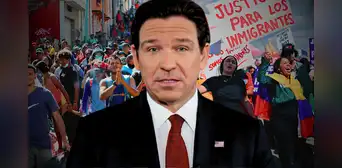 Muy malas noticias para inmigrantes en Florida: las 2 leyes que firmó Ron DeSantis para perjudicar a los indocumentados