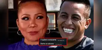 Marisol le confesó en chats sus sentimientos a Christian Cueva con romántico mensaje: "Hubiese luchado por hacerte feliz" Marisol le confesó en chats sus sentimientos a Christian Cueva con romántico mensaje: "Hubiese luchado por hacerte feliz"
