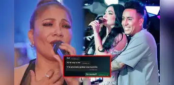 Christian Cueva tenía planes de lanzarse como cantante con Marisol antes que con Pamela Franco: “Te prometo grabar esa canción" Christian Cueva tenía planes de lanzarse como cantante con Marisol antes que con Pamela Franco: “Te prometo grabar esa canción"