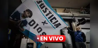 Segundo día de juicio por la muerte de Diego Maradona HOY, jueves 13 de marzo: retomando debate sobre las inconsistencias de su fallecimiento Segundo día de juicio por la muerte de Diego Maradona HOY, jueves 13 de marzo: retomando debate sobre las inconsistencias de su fallecimiento