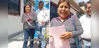 Peruanos firmaron su divorcio y usuarios notan singular detalle: "Más felices que cuando se casaron" Peruanos firmaron su divorcio y usuarios notan singular detalle: "Más felices que cuando se casaron"