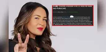 Yolanda Andrade, presentadora mexicana, es tendencia tras publicación errónea de revista 'Quién' que aseguraba su muerte: "Qué incompetente" Yolanda Andrade, presentadora mexicana, es tendencia tras publicación errónea de revista 'Quién' que aseguraba su muerte: "Qué incompetente"