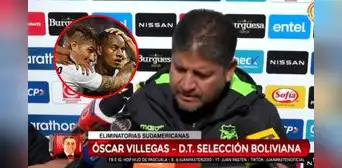 DT de Bolivia contundente contra la selección peruana tras convocatoria de Paolo Guerrero y André Carrillo: “Está necesitado” DT de Bolivia contundente contra la selección peruana tras convocatoria de Paolo Guerrero y André Carrillo: “Está necesitado”