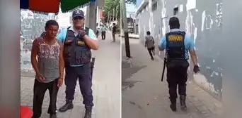 Piura: delincuente escapa mientras sereno posaba para las cámaras tras su detención Piura: delincuente escapa mientras sereno posaba para las cámaras tras su detención