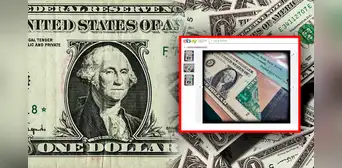 Este billete de 1 dólar, con la inscripción "Washington D. C.", es de los más buscados y vale hasta US$50.000 Este billete de 1 dólar, con la inscripción "Washington D. C.", es de los más buscados y vale hasta US$50.000