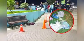 Encuentran feto de bebé en la plaza de Armas de Salaverry, en Trujillo: PNP investiga el hallazgo Encuentran feto de bebé en la plaza de Armas de Salaverry, en Trujillo: PNP investiga el hallazgo