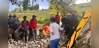 Comunero fallece al ser alcanzado por un huaico en Cusco Comunero fallece al ser alcanzado por un huaico en Cusco