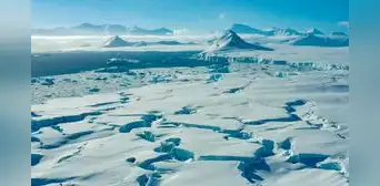 Científicos revelan un mapa de cómo se vería la Antártida sin hielo con sus valles y montañas