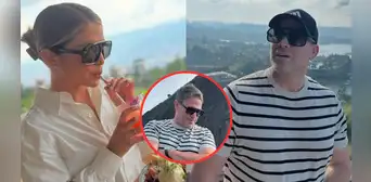 Paco Bazán comparte romántica foto con Susana Alvarado en maravilla natural de Colombia: "La meta"