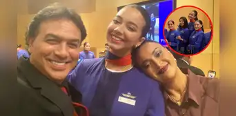 Mariella Zanetti y Farid Ode reaparecen juntos para celebrar graduación de su hija como tripulante de cabina: "Te amamos" Mariella Zanetti y Farid Ode reaparecen juntos para celebrar graduación de su hija como tripulante de cabina: "Te amamos"