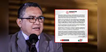 Ministerio del Interior vuelve a atacar a la Fiscalía e insiste en respaldar a Santiváñez tras pedido de impedimento de salida Ministerio del Interior vuelve a atacar a la Fiscalía e insiste en respaldar a Santiváñez tras pedido de impedimento de salida