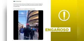 Video de enfrentamiento entre africanos y ciudadanas argentinas no es actual