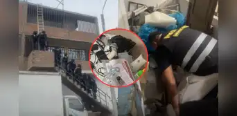 Con ametralladora y granadas: así cayeron extorsionadores de colegio San Vicente en Comas que exigían S/100.000 para ‘protección’ Con ametralladora y granadas: así cayeron extorsionadores de colegio San Vicente en Comas que exigían S/100.000 para ‘protección’