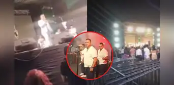 La conmovedora reacción del público al enterarse del asesinato de Paul Flores en pleno concierto de La Única Tropical