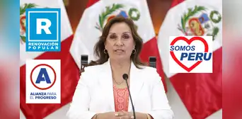 Partidos rechazan propuesta de “Pacto por el Perú” de Dina Boluarte