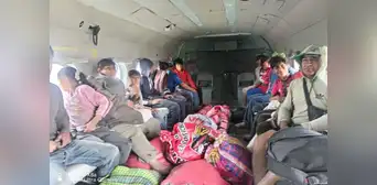 Rescate en Barranca: Fuerzas Armadas logran salvar a 14 personas atrapadas tras desborde del río Pativilca