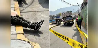 Sicarios atan de pies a hombre y lo asesinan a balazos en plena calle en Independencia