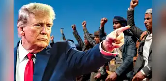 Trump asegura que Irán será responsable de “cada disparo” realizado por los rebeldes hutíes y advierte: "Sufrirán las consecuencias" Trump asegura que Irán será responsable de “cada disparo” realizado por los rebeldes hutíes y advierte: "Sufrirán las consecuencias"