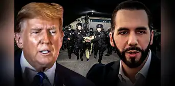 Trump califica de "monstruos" a deportados a El Salvador y agradece a Bukele por "su comprensión ante esta horrible situación" Trump califica de "monstruos" a deportados a El Salvador y agradece a Bukele por "su comprensión ante esta horrible situación"