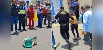 Balacera en Trujillo: disparan contra mujer en violento asalto en plena plaza de Armas Balacera en Trujillo: disparan contra mujer en violento asalto en plena plaza de Armas