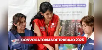 Programa Aurora abre convocatoria de trabajo en más de 10 regiones del Perú con sueldos de hasta S/6.000: así puedes postular en marzo de 2025