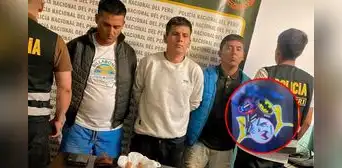 Con arma de fuego y stickers extorsivos: cae sereno que integraba banda criminal en La Libertad