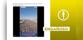 Esta protesta en Yemen no ocurrió después del ataque de Estados Unidos a bases hutíes en marzo de 2025 Esta protesta en Yemen no ocurrió después del ataque de Estados Unidos a bases hutíes en marzo de 2025
