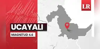 Temblor de magnitud 4.6 se sintió en Ucayali hoy, según IGP Temblor de magnitud 4.6 se sintió en Ucayali hoy, según IGP
