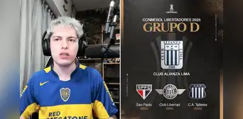 Davoo Xeneize pronosticó el grupo de Alianza Lima en la Copa Libertadores: ''Ojalá que pasen'' Davoo Xeneize pronosticó el grupo de Alianza Lima en la Copa Libertadores: ''Ojalá que pasen''