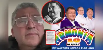 Armonía 10 de Walther Lozada denuncia amenazas de extorsión tras muerte de Paul Flores: exigen S/70.000 Armonía 10 de Walther Lozada denuncia amenazas de extorsión tras muerte de Paul Flores: exigen S/70.000