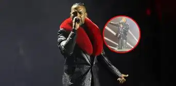 Don Omar echa a una fanática de su concierto tras notar que lanzó un vaso: “Es una falta de respeto” Don Omar echa a una fanática de su concierto tras notar que lanzó un vaso: “Es una falta de respeto”